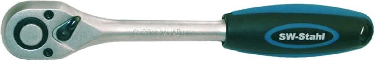 SW-Stahl 05995SB omschakelbare ratel 1/2 inch I fijne vertanding met 72 tanden I steekslot I chroom vanadium staal