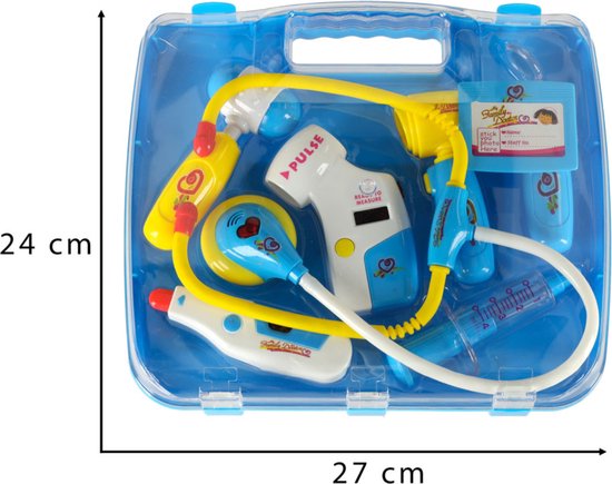 CoComelon CMW0034 Mitsing Doktorkoffer mit Sound und Zubehör für Kinder ab 2 Jahren (Englische Sprachausgabe