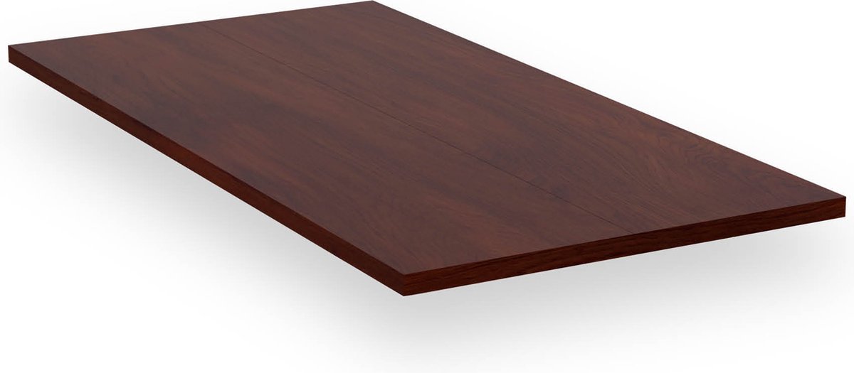 Bearsdon Eettafel hout, Massief echt houten eettafel, Tafel voor eetkamer, 4 tot 6 personen, Scandinavische keukentafel met metalen poten, 180 cm eettafel, Grote houten tafel, Rustieke eettafel
