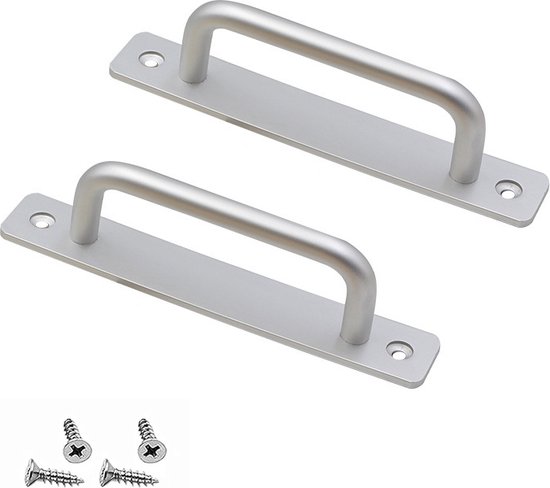 TopHomer Handgrepen van aluminiumlegering, 1 stuk, ladegrepen, trekgrepen, kastdeur, boogvorm, goud, 78 mm