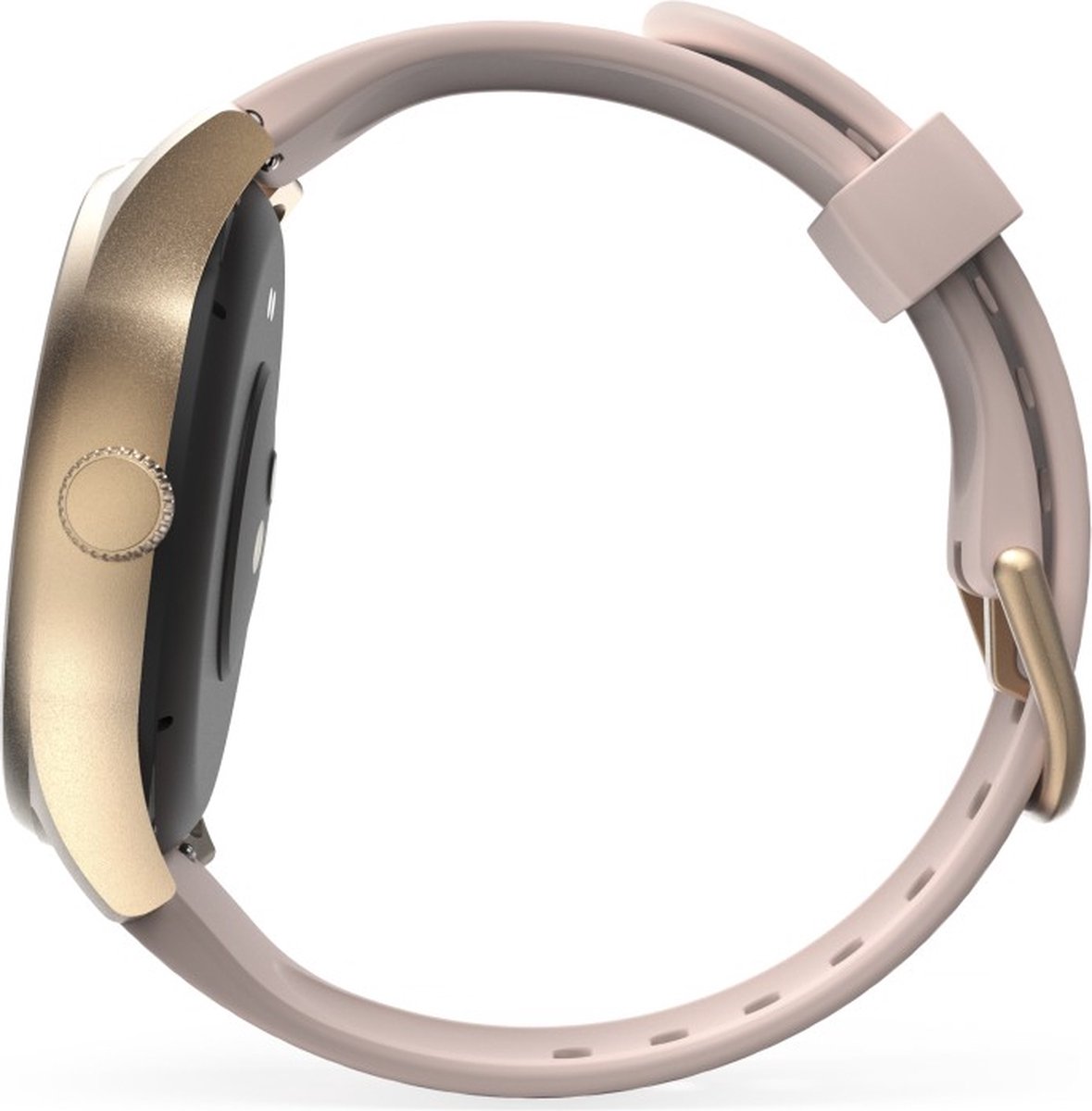 Smartwatch 1,38 Inch Met Telefoonfunctie - Rosé Goud, Slaapmonitor, 100 Sporten En Hartslagmeting