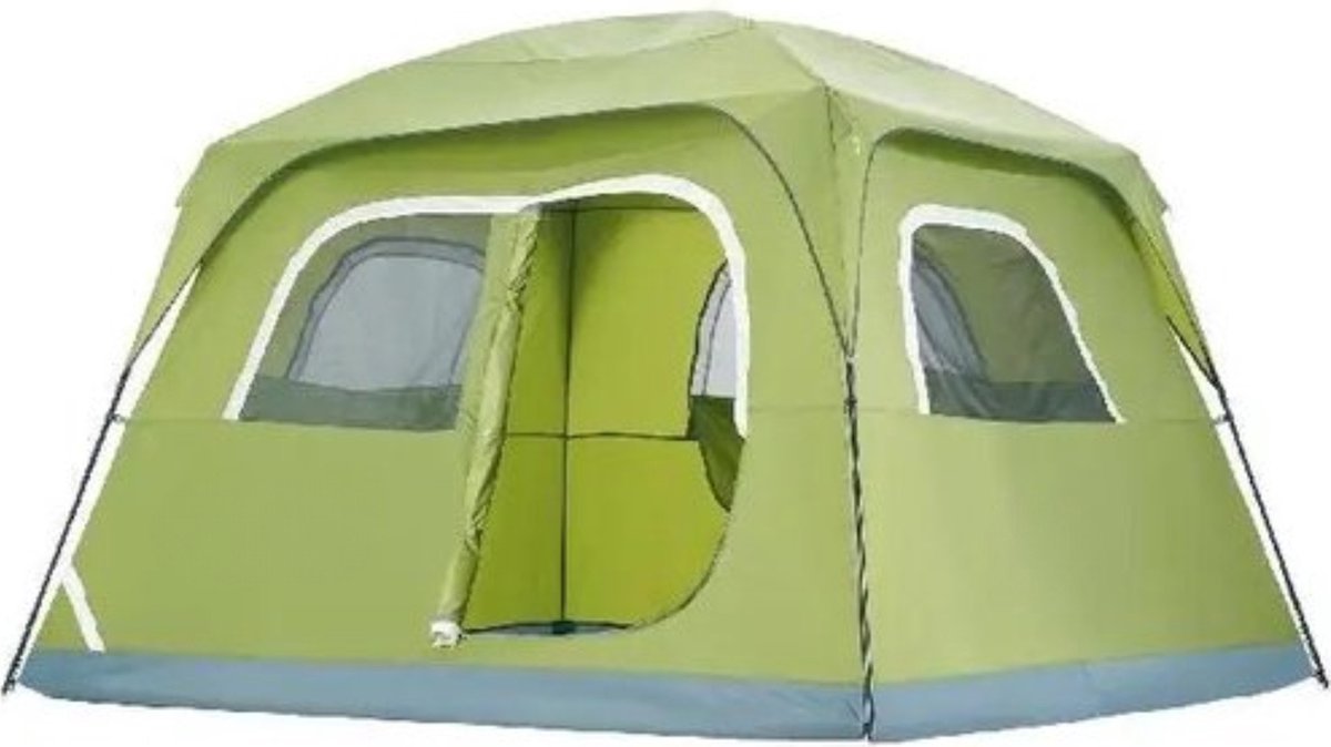 Happyment Familietent 6 personen - Tent voor Kamperen en Outdoor - Camping - Geschikt Voor gebruik