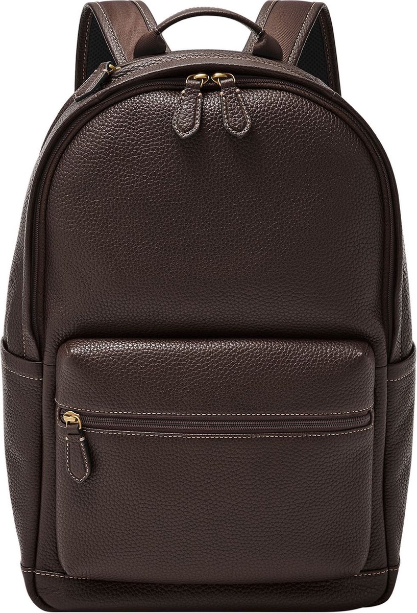 FOSSIL Vrije tijd rugzak Rugzak met laptopvak Buckner Backpack Mink Donkerbruin