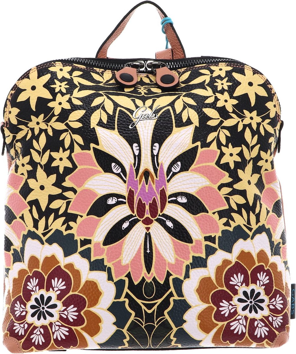 Gabs Leren Vrije tijd rugzak Rugzak Brigitte TG Wallpaper + Ruga Backpack Liberty Veelkleurig