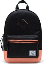 Herschel Vrije tijd rugzak Rugzak Heritage Kids Backpack 9L Black Sparkle / Neon Peach Zwart Veelkleurig