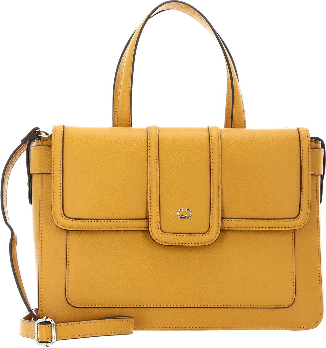 GERRY WEBER Schoudertas Handtas Look At Me Handbag MHZ Yellow Geel