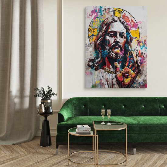 Luxe Plexiglas Schilderij Blessed | 60x40 cm | Woonkamer | Slaapkamer | Kantoor | Muziek | Design | Art | Modern | ** 5MM DIK**