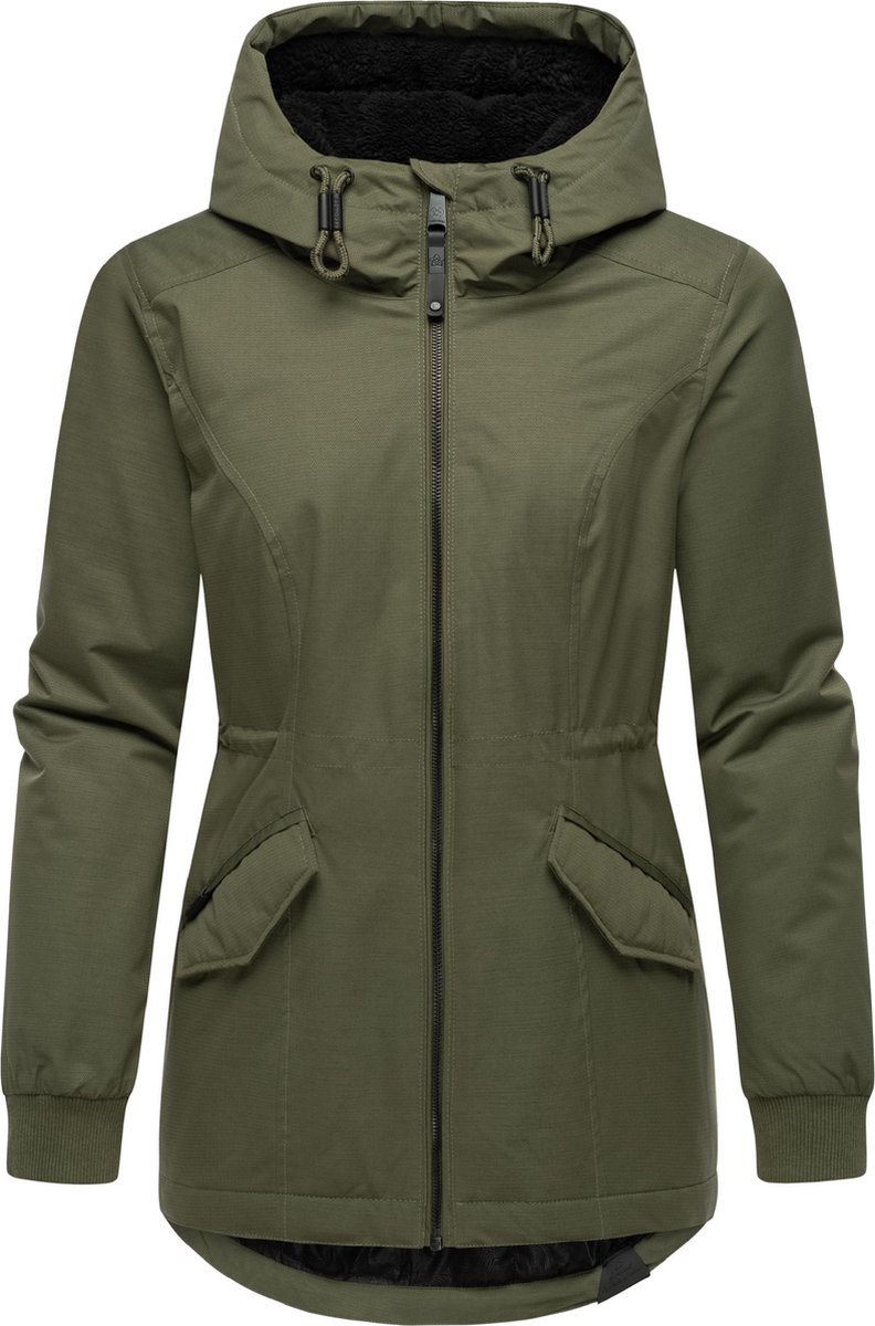 Ragwear Dames winterjas Dowey Warm Rain