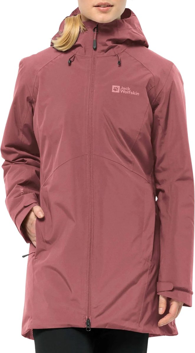 Jack Wolfskin Heidelstein Insulated Jackwt Women - Winterjas - Dames - Red Ochre - Maat L