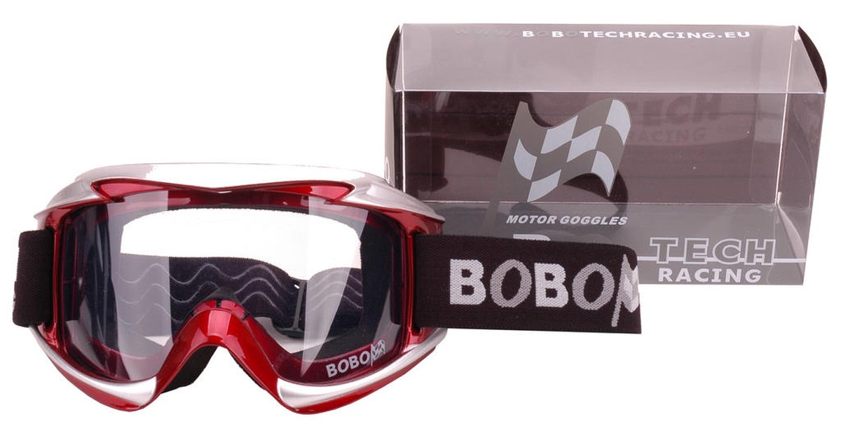 Crossbril Race Bobotech Rood