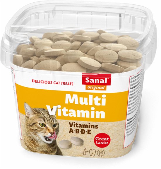 Sanal Multi Vitamin Cat Treats - Kattensnack - 100 g