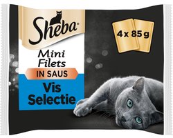 Sheba Zeebuffet Multipack - 4 Zakjes