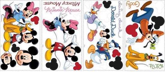 Disney Mickey Mouse & Friends - Stickers muraux - Multi