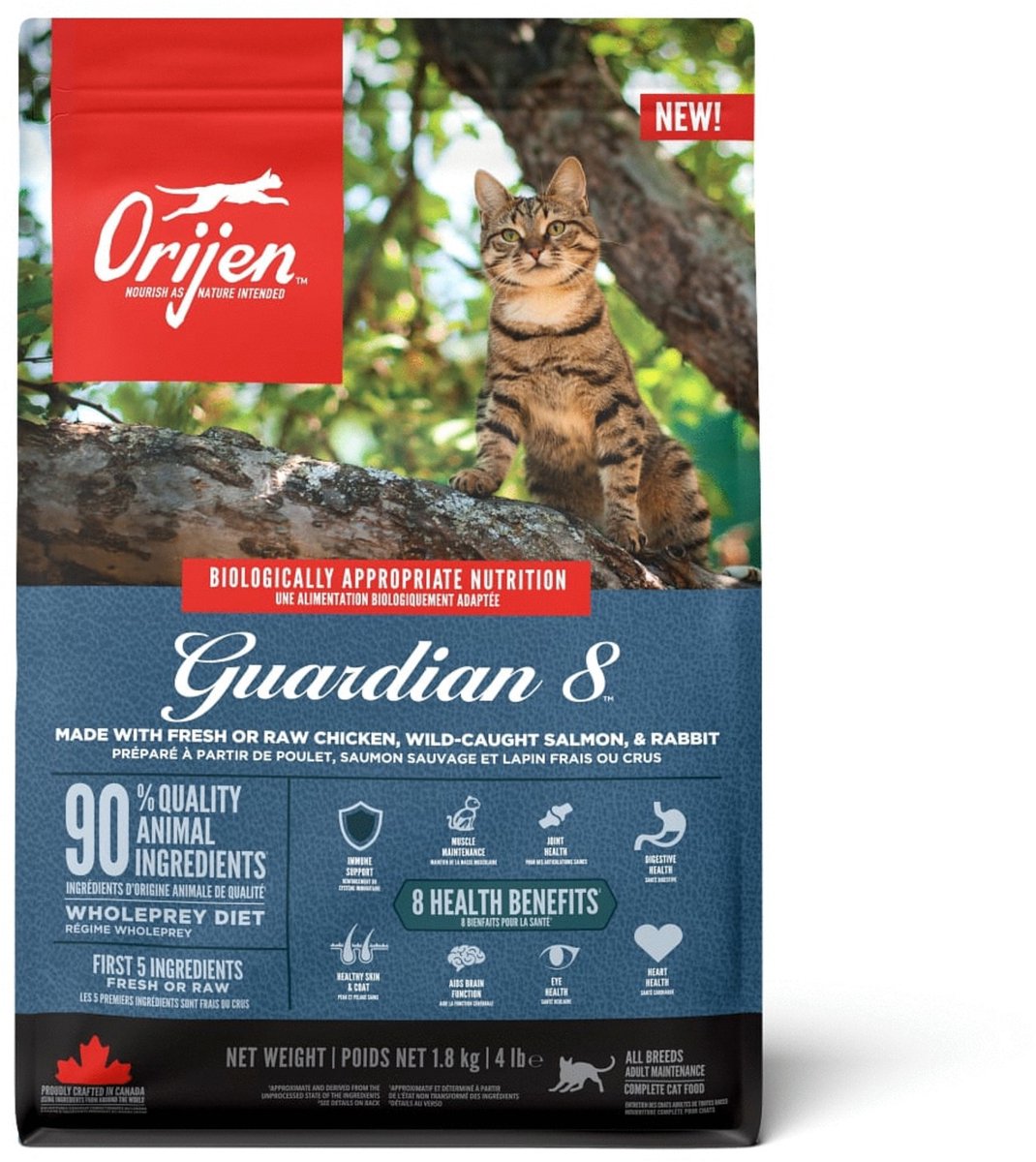 Orijen Guardian 8 Kattenvoer thumbnail 2
