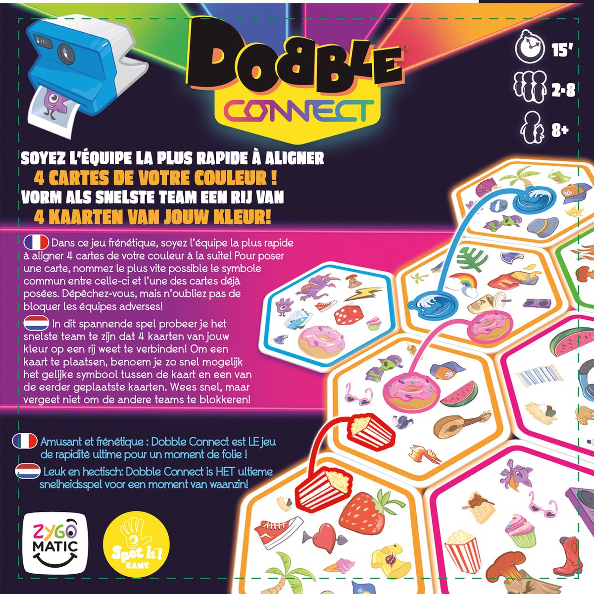 Dobble Connect - Kaartspel — afbeelding 3