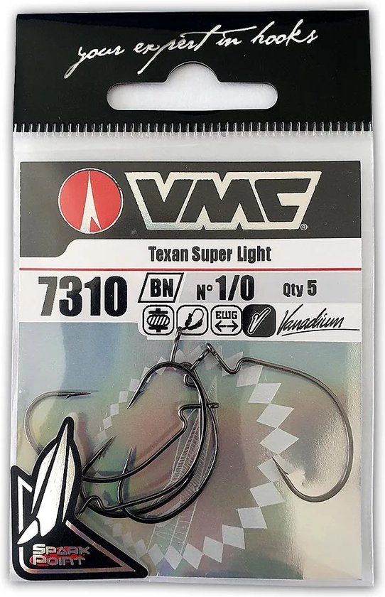 VMC 7310 Texan Super Light Black Nickel 2 van VMC — afbeelding 2