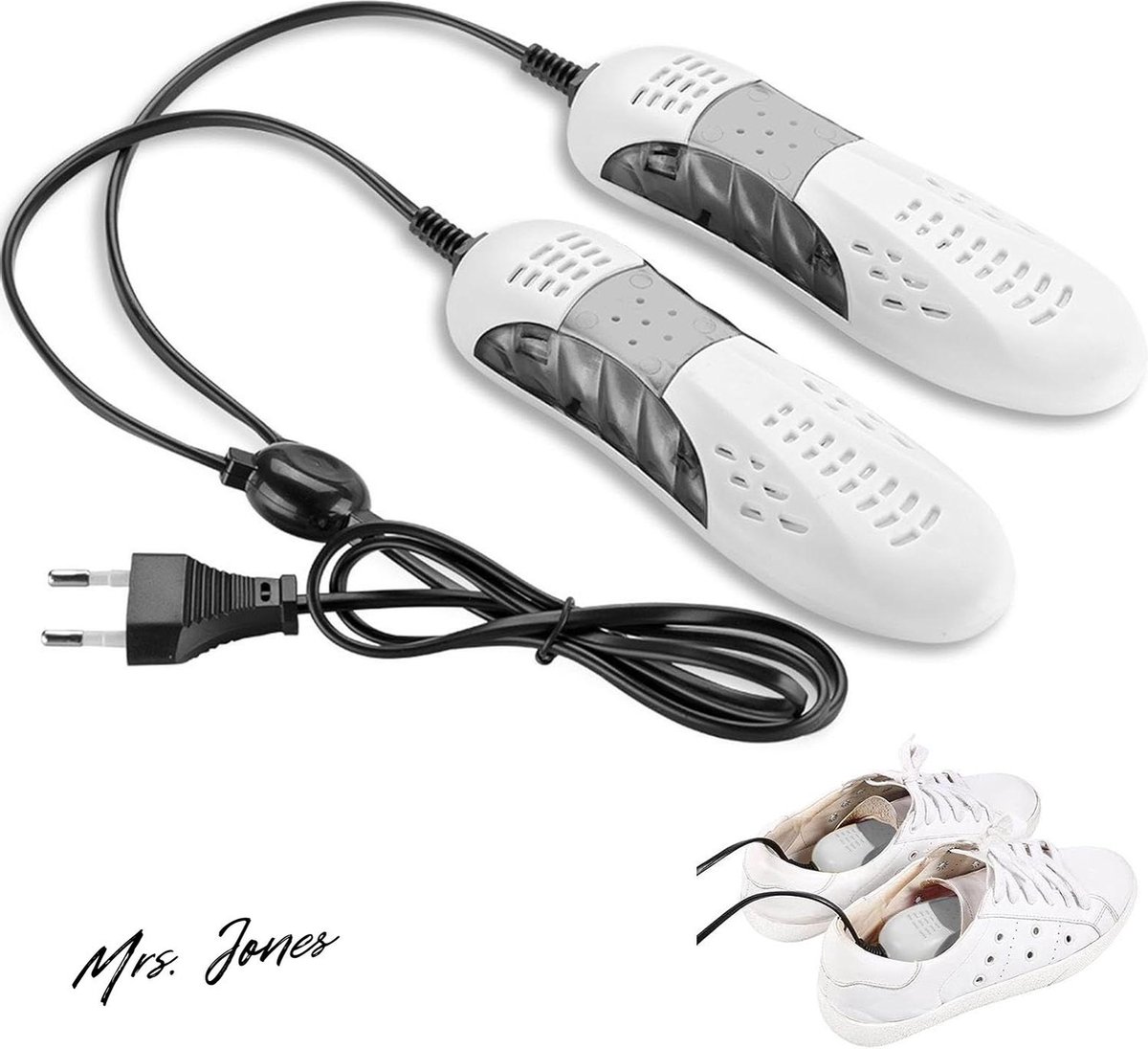 Mrs. Jones Electric Portable Shoe Dryer - Shoe Warmer and Boot Dryer for Ski Boots Socks Shoes Gloves .