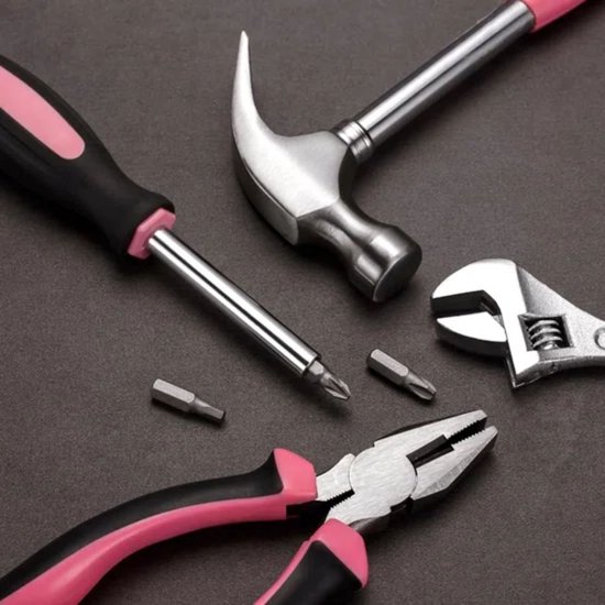 Handgereedschap. Gereedschapsset - 15-delig, set bevat - hamer, moersleutel, tang - gereedschap voor thuis, op kantoor of in de auto van Merkloos	 — afbeelding 4