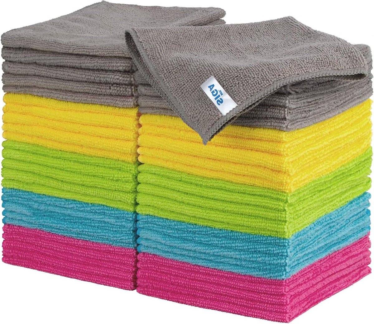 Multifunctionele microfiber reinigingsdoek - 50 stuks - 118 x 118 inch