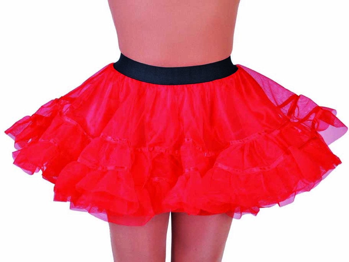 Magic Design Petticoat Kort Dames Polyester Rood Maat M