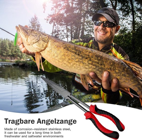 28 cm lange hengeltang met handlus - haakopener voor roofvissen - visaccessoires - gebogen van MacGyver — afbeelding 5