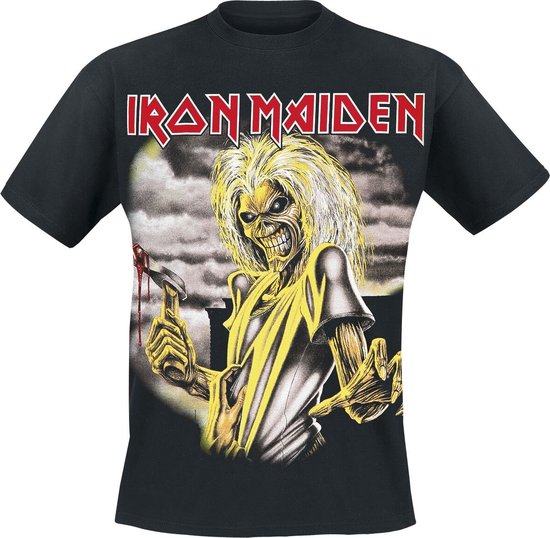 Iron Maiden Killers Heren T-shirt - zwart - 5XL