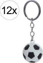 Sleutelhangers Voetbal | 6 stuks