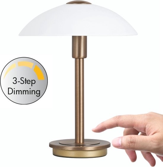 Besselink licht T126532 lampe de table G9 Bronze
