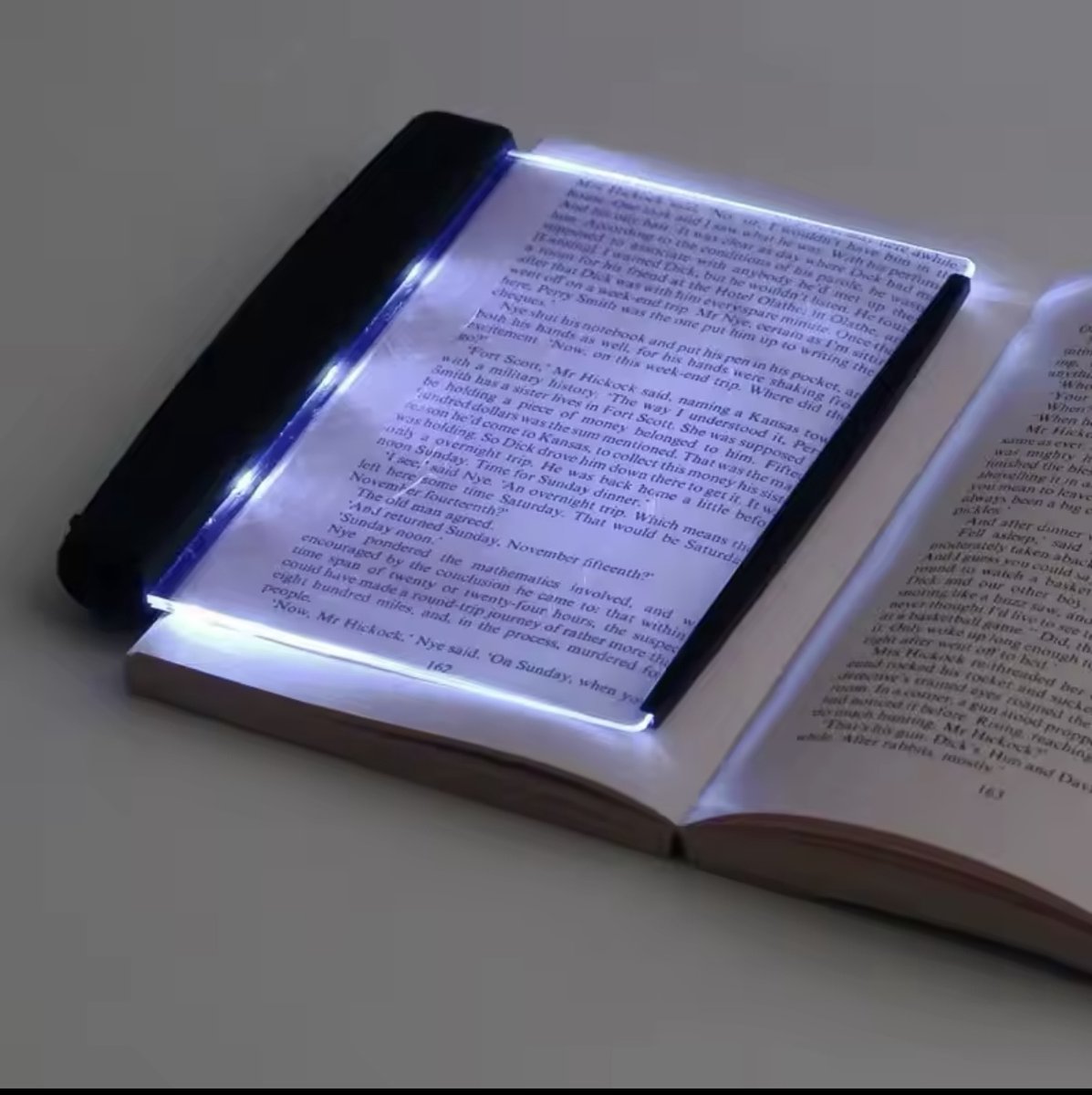 Draadloos Leeslampje voor Boek - Boekenlegger & Bedlampje voor in Bed - Bladwijzer Lamp vo