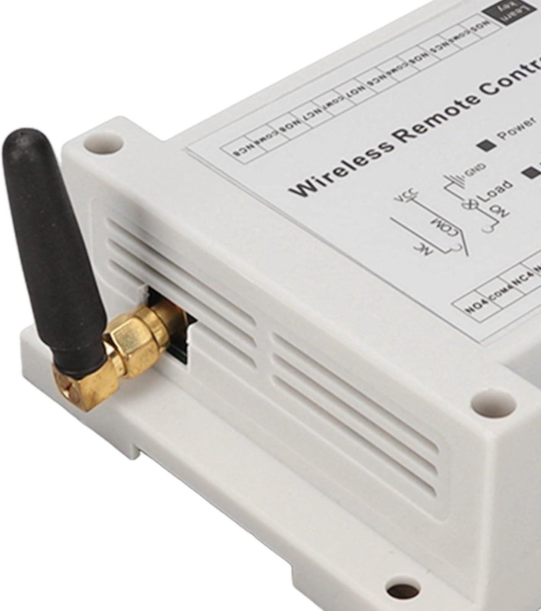 8 Channel Relay 8CH 10A DC 12-36V Lamp Control Radio Switching Relay Module with Remote Control 433MHz Universal