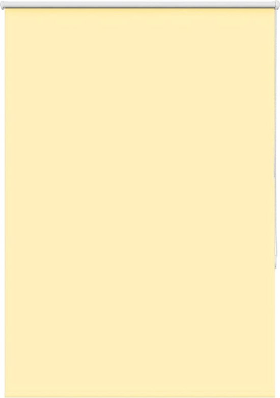vidaXL - Store enrouleur occultant - 115 x 175 cm - largeur du tissu - 110,7 cm - jaune