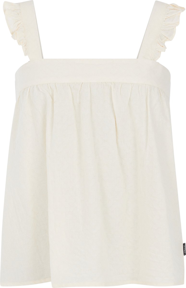 Protest Prtjinte – Spaghetti top Dames – Brede banden – Verstelbare bandjes 101 Canvas Offwhite