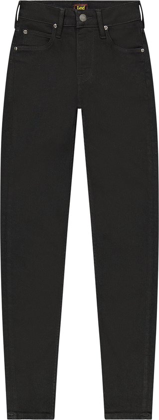 JEAN SKINNY TAILLE HAUTE LEE SCARLETT HIGH BLACK - FEMME