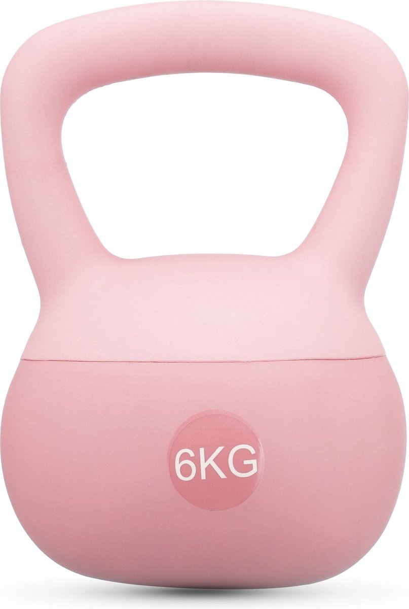 Gymtek® Zachte Kettlebell Dumbbell - 6kg - Kettlebell, Halter, Balgewicht