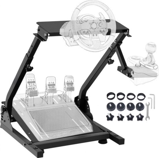 Wheel Stand - Racestuur Standaard - Racing - Zwart van RACEXPERT — afbeelding 5