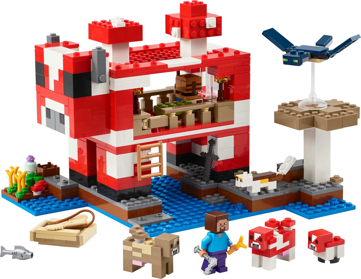 LEGO Minecraft Het Mooshroom huis - 21270 – foto 7
