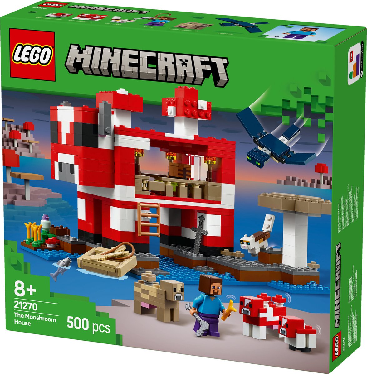 LEGO Minecraft Het Mooshroom huis - 21270 — afbeelding 23