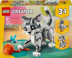 foto van LEGO Creator 3in1 Speelse kat dieren - 31163