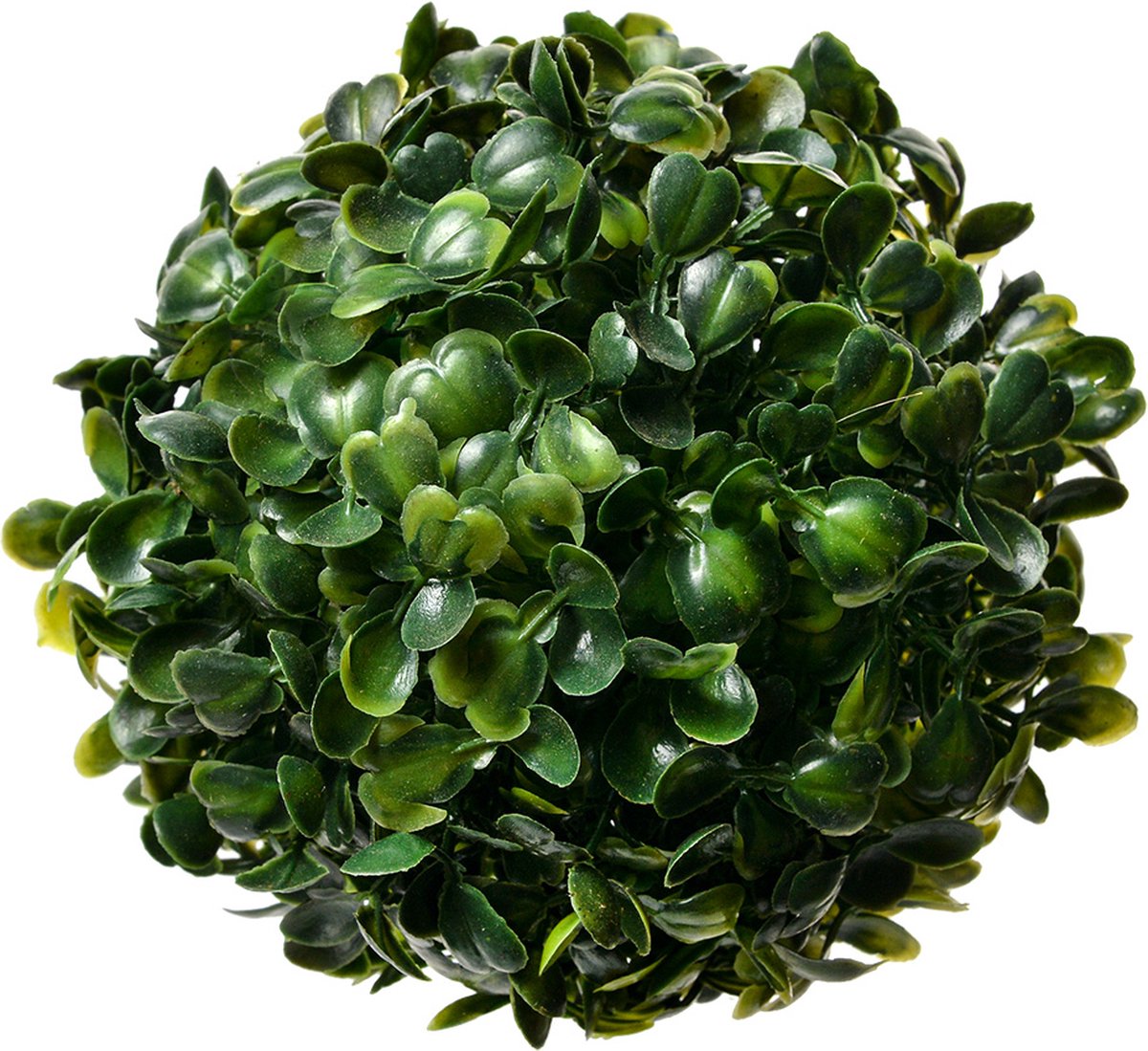 Clayre & Eef Buxus bol Ø 12 cm Groen Kunststof