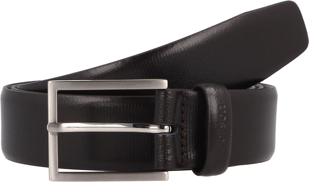 Strellson Riem Leer - Jongens - 105 cm - dark brown