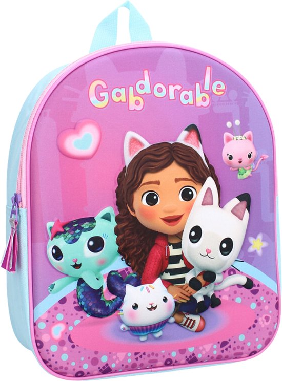 Gabby's Dollhouse Another Dimension Rugzak 3D - Paars