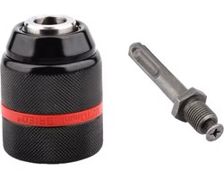 Bried Snelspanboorkop 2,0-13 mm –Snelspanboorhouder – Snelspan boorkop incl. SDS-plus adapter– Boorhouder met SDS-Plus 1/2 – 20UNF