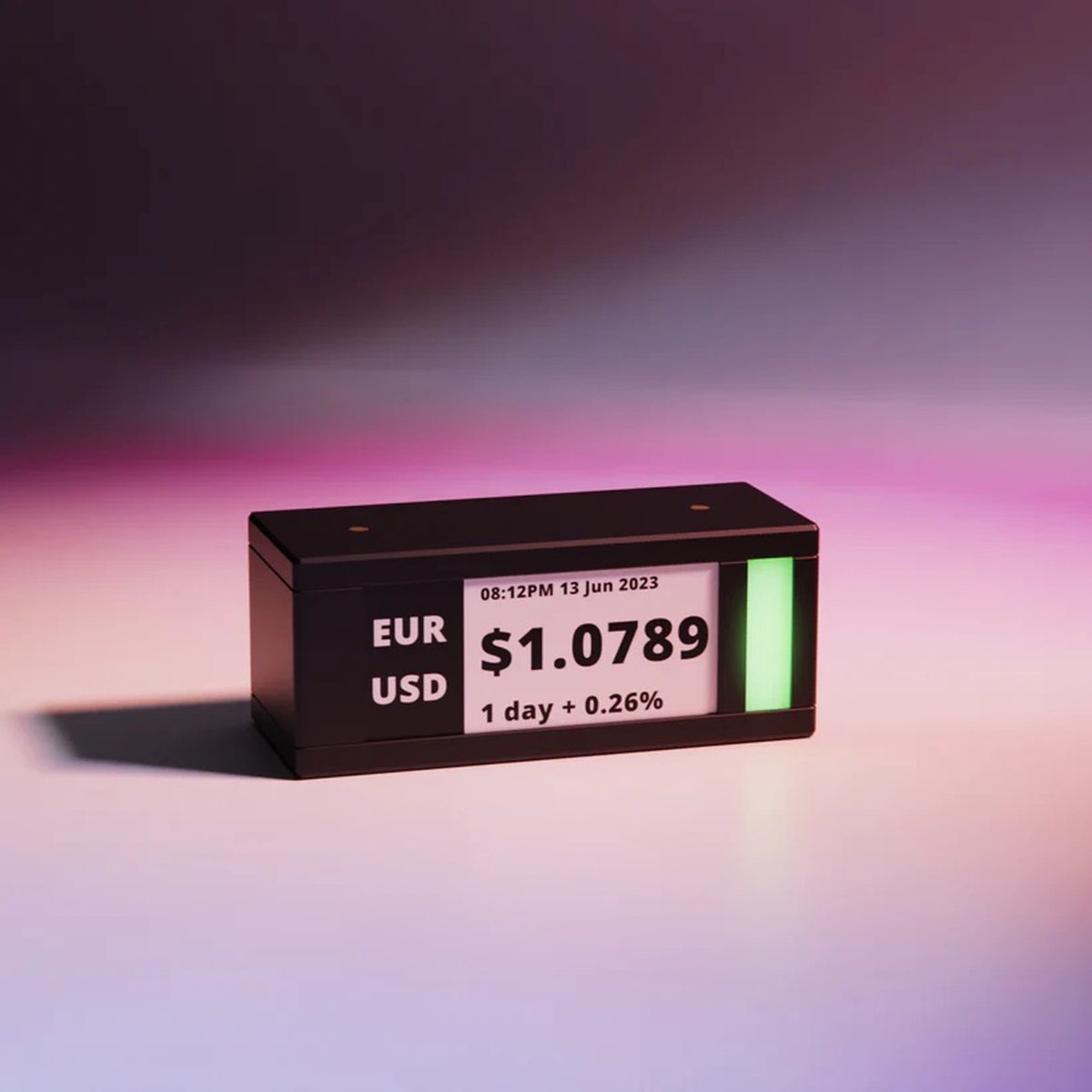 Tickrmeter - Bitcoin - Prijsticker voor Crypto en aandelen - Wifi - Accu -  App | bol