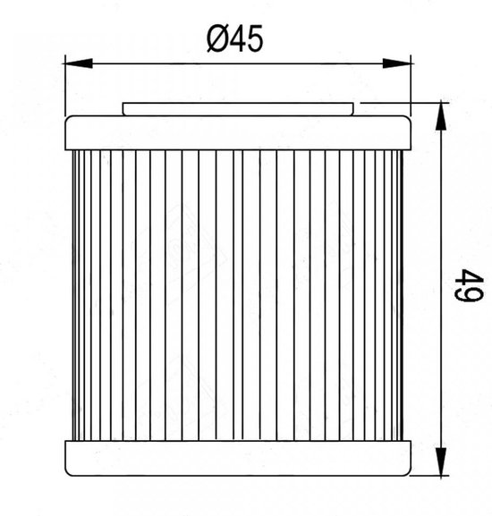 Filtre à huile Powerflux pour Moto Husqvarna 450 Te 4T 2008 à 2010 Neuf