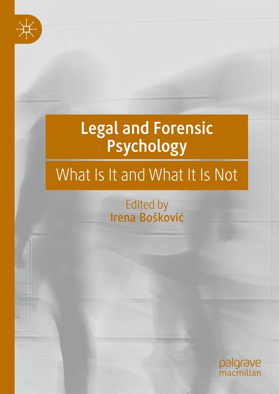 Legal and Forensic Psychology - cover