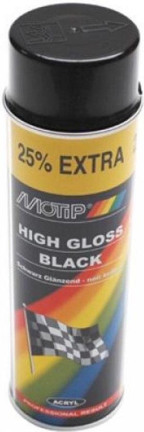 Motip High Gloss 0 5L Black Bol motip-high-gloss-0-5l-black-bol