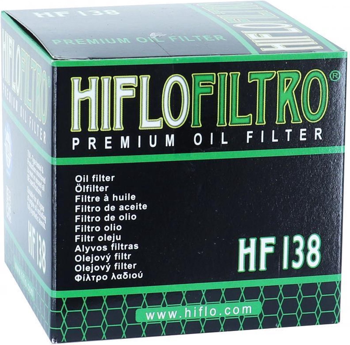 Hiflofiltro-oliefilter voor Piaggio 400 MP3-scooter, bouwjaar 2007 t/m 2013, HF184 / 759749/830239/82658R, nieuw – foto 2