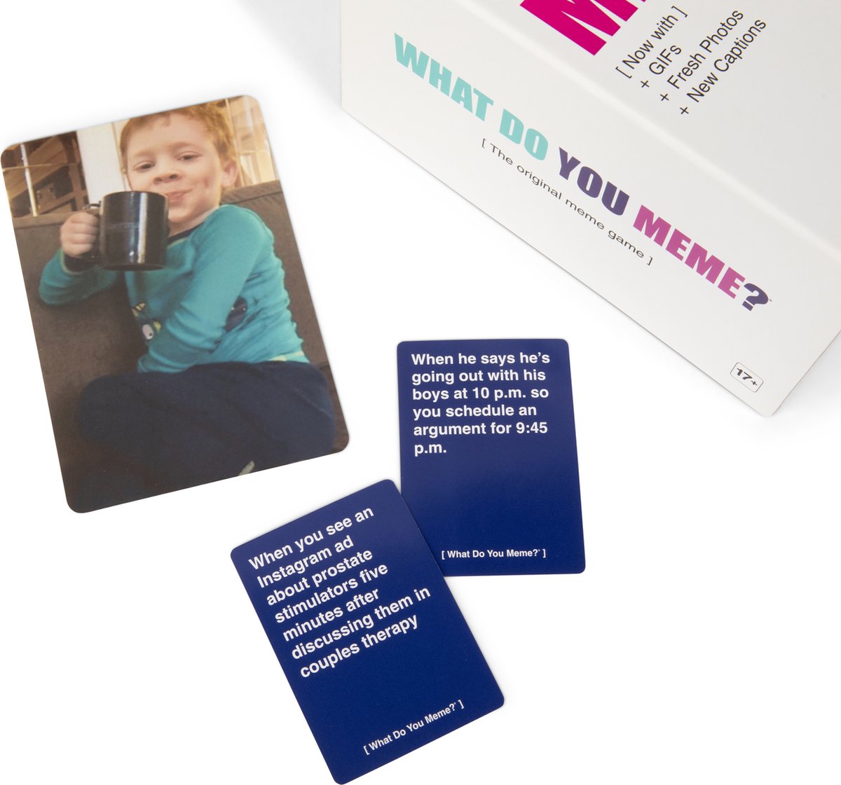 What Do You Meme? - Hilarisch Partyspel voor Jongeren & Volwassenen - Vernieuwde Versie met GIF's - Engelstalig Kaartspel — afbeelding 3