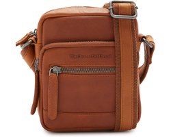 The Chesterfield Brand Waxed Pull Up Kleine Schoudertas Leer - Cognac