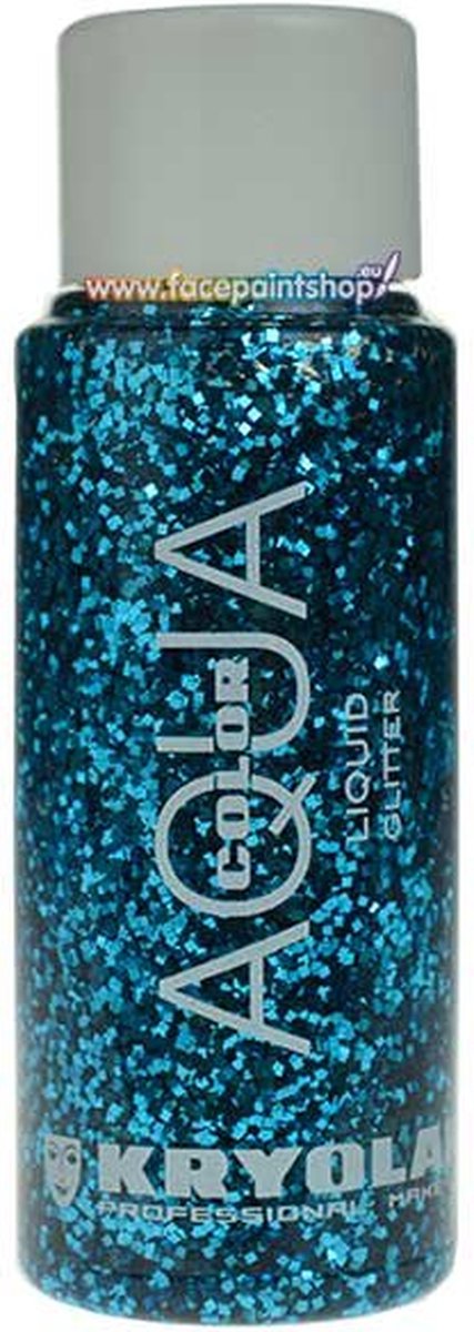 Kryolan Liquid Aquacolor Glitter Turqoise 30ml